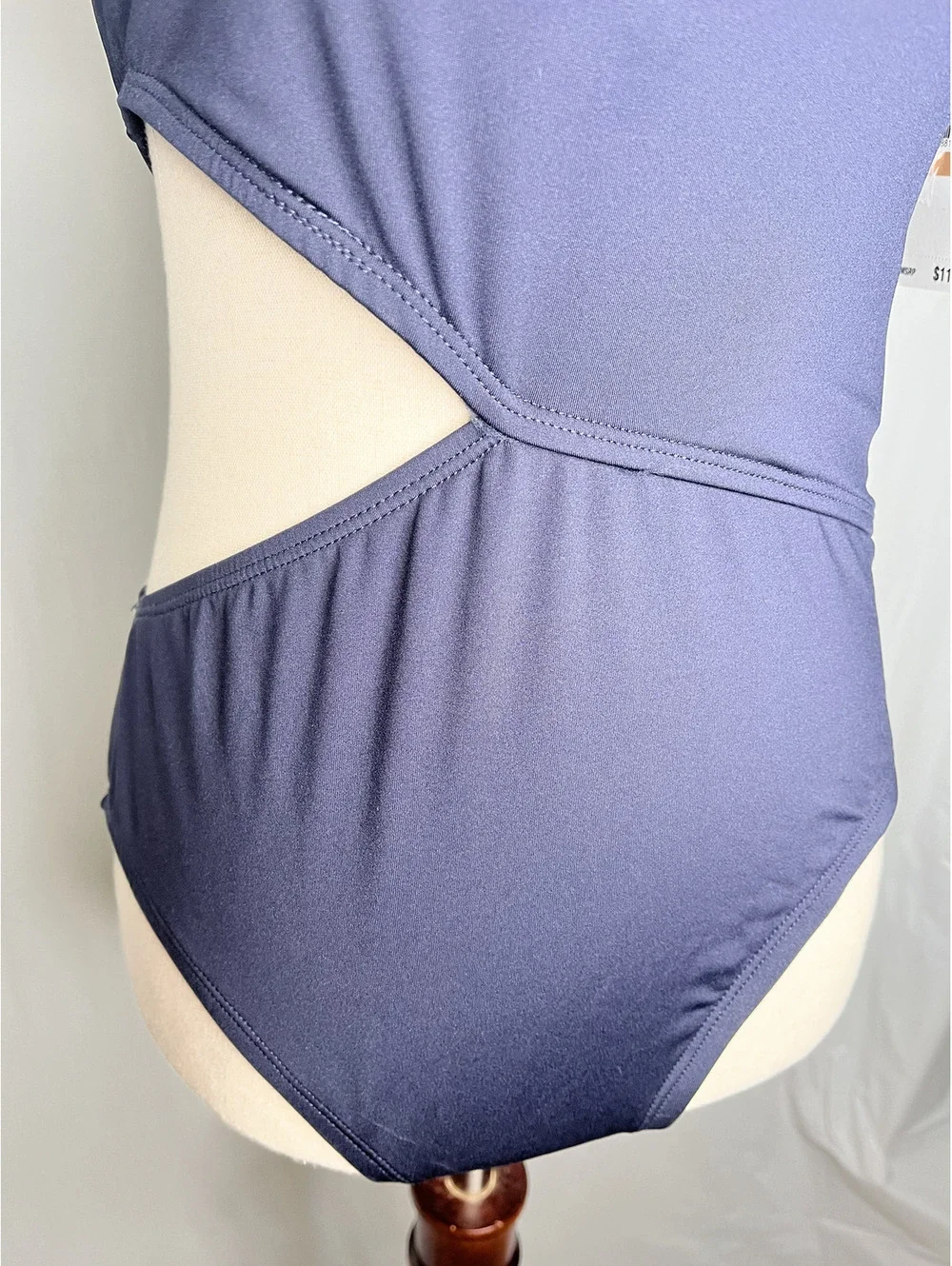 NWT MICHAEL Michael Kors Women's Navy One-Piece Swimsuit Size 12